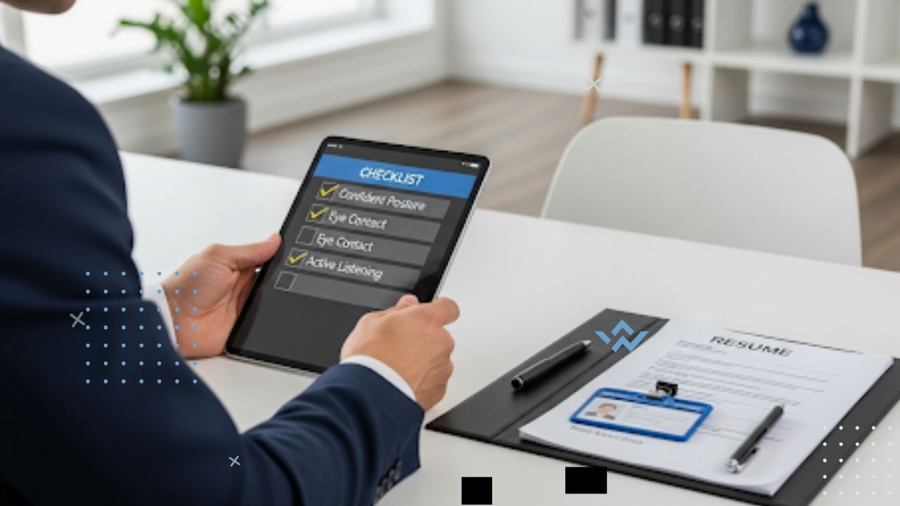 Real-World Interview Day Checklist: Body Language, Documents, Attire, and More