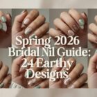 24 Classy Earthy Nails for Brides, Bridesmaids & Guests 2026