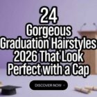 24 Graduation Hairstyles with Cap 2026 – Photo-Perfect Hair Ideas