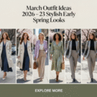 March Outfit Ideas 2026 – 23 Stylish Early Spring Looks