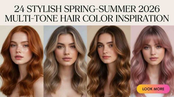 24 Spring to Summer Hair Color Ideas 2026 – Stylish Multi-Shade Trends
