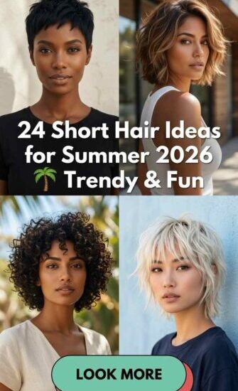 Fresh Short Haircuts for Summer 2026 – 24 Chic Ideas