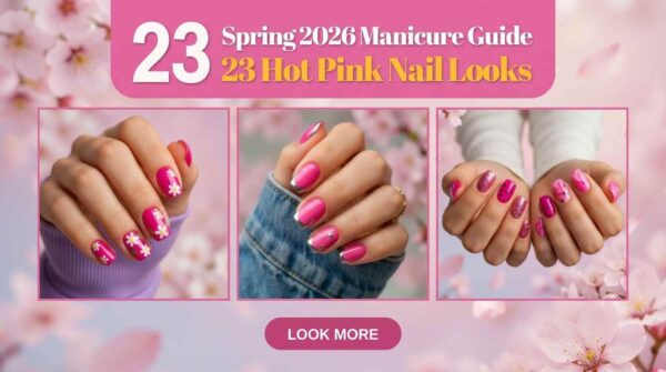 23 Playful Hot Pink Spring Nails for 2026