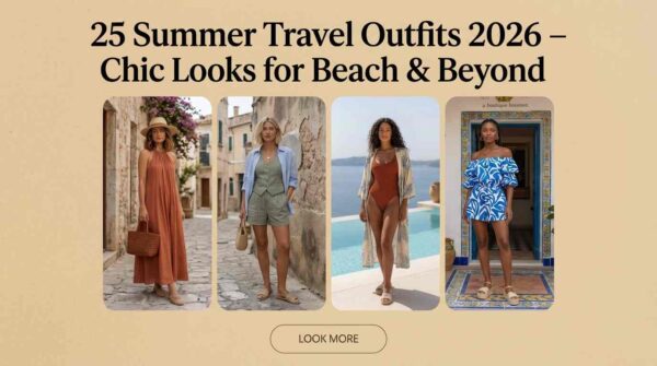 25 Cute Summer Outfits 2026 – Perfect Vacation Looks for Beach & Beyond