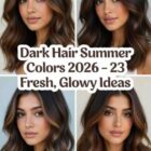 Summer Hair Color Ideas 2026 for Dark Hair – 23 Fresh & Glowy Looks