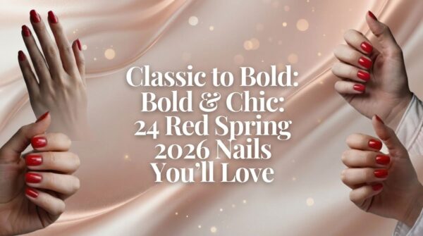 24 Trendy Red Nails That Define Spring 2026