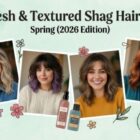 25 Gorgeous Spring Shag Hairstyles for 2026