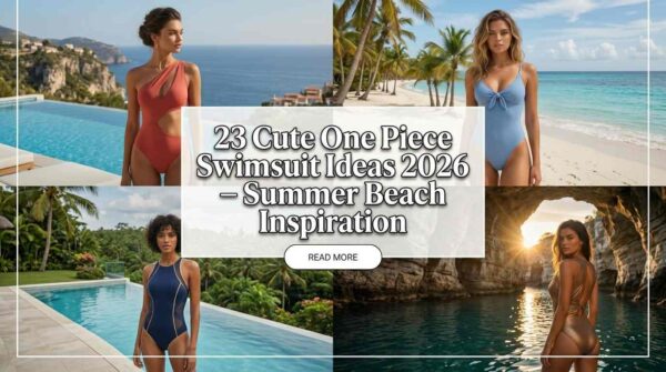 23 One Piece Swimsuit Ideas 2026 – Fresh & Confident Beach Looks