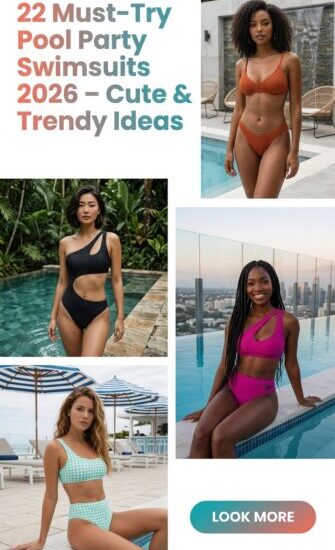 22 Pool Party Swimsuit Ideas 2026 – Cute, Bold & Trendy Looks