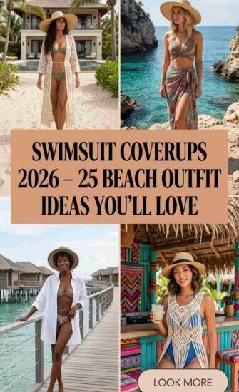 25 Beach-Ready Swimsuit Coverups Outfits for Summer 2026