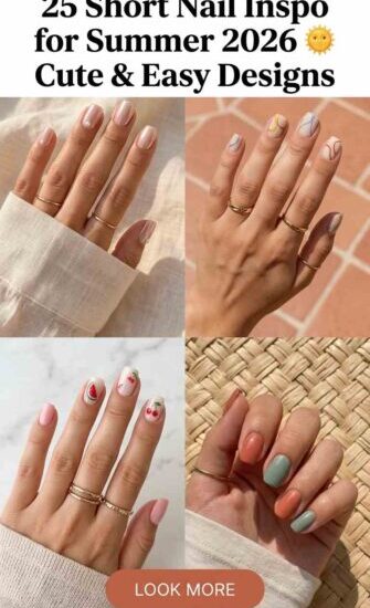 Summer Short Nail Ideas 2026 – 25 Cute & Bright Looks