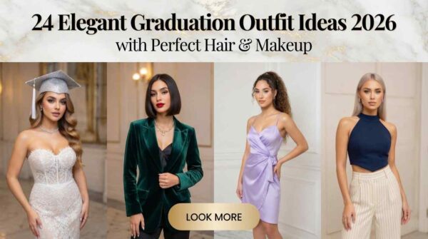 24 Graduation Day Looks 2026 – Outfit, Hair & Makeup Ideas to Try