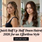 25 Effortless Spring Half Up Half Down Hairstyles 2026 to Try